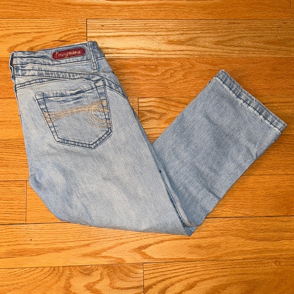 Foxy Jeans- Capris 3/4 length - 25 - Picture 1 of 3